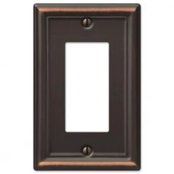 Hampton Bay Ascher 1 Gang Rocker and 2 Gang Toggle Steel Wall Plate Combo Pack - Aged Bronze -Hampton Bay Shop aged bronze hampton bay combination wall plates 149rdbhb ttdbhb 4f 1000