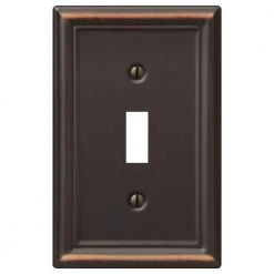 Hampton Bay Ascher 1 Gang Toggle and 1 Gang Duplex Steel Wall Plate Combo Pack - Aged Bronze 8 Hampton Bay Ascher 1 Gang Toggle and 1 Gang Duplex Steel Wall Plate Combo Pack - Aged Bronze -Hampton Bay Shop aged bronze hampton bay combination wall plates 149tdbhb ddbhb 4f 1000