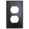 Hampton Bay Bronze 1-Gang 1-Duplex/ 1-Single Wall Plate