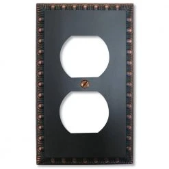 Hampton Bay Bronze 1-Gang 1-Duplex/ 1-Single Wall Plate