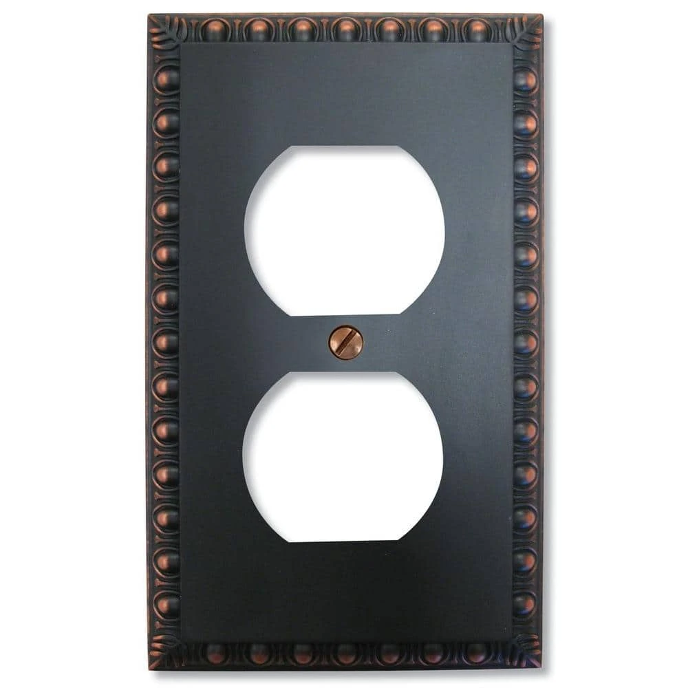 Hampton Bay Bronze 1-Gang 1-Duplex/ 1-Single Wall Plate 1 Hampton Bay Bronze 1-Gang 1-Duplex/ 1-Single Wall Plate