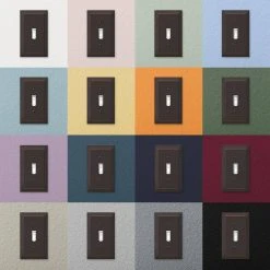 Hampton Bay Tiered 1 Gang Rocker Metal Wall Plate - Aged Bronze -Hampton Bay Shop aged bronze hampton bay rocker light switch plates 84rvbhb 66 1000