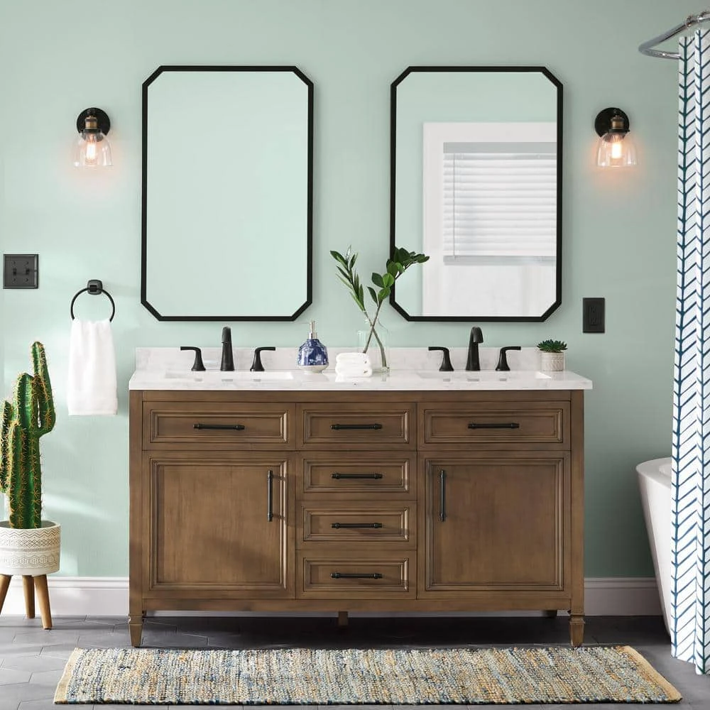 Hampton Bay Ascher 2 Gang Toggle Steel Wall Plate - Aged Bronze 3 Hampton Bay Ascher 2 Gang Toggle Steel Wall Plate - Aged Bronze - Image 3