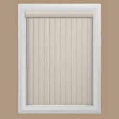 Hampton Bay 3.5 in. W x 84 in. L Alabaster Crown 3.5 Vertical Blind/Louver Set 9 Hampton Bay 3.5 in. W x 84 in. L Alabaster Crown 3.5 Vertical Blind/Louver Set -Hampton Bay Shop alabaster crown hampton bay vertical blinds 68 3073 31 4f 1000