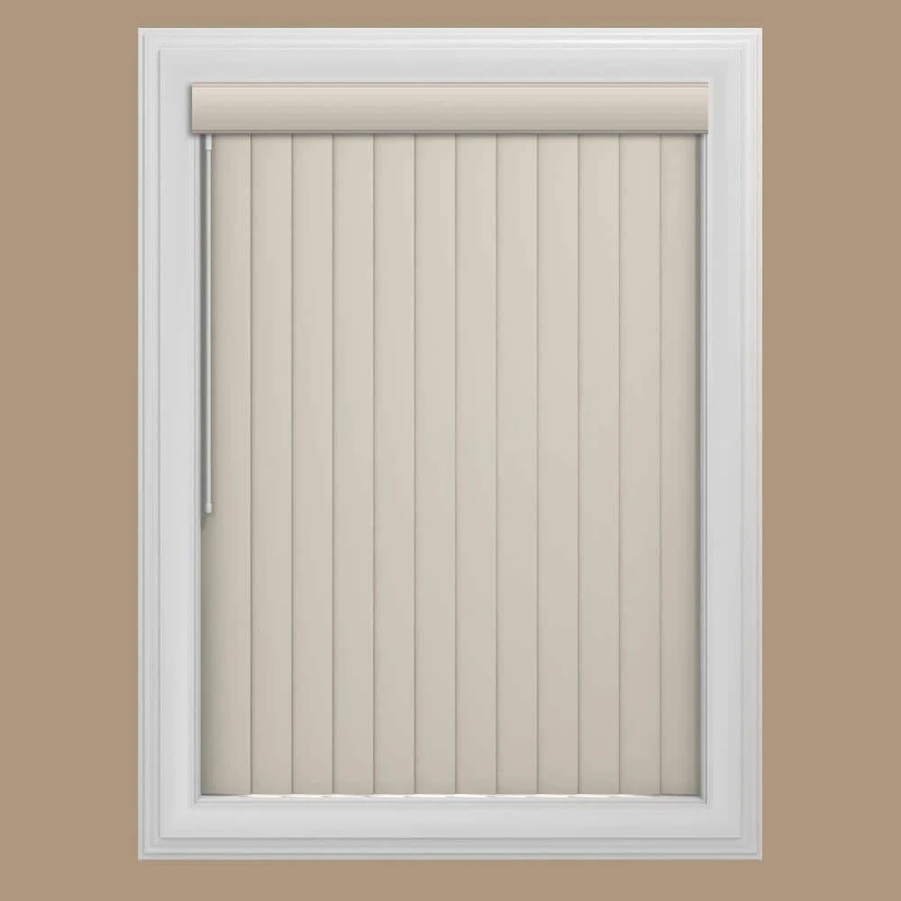 Hampton Bay 3.5 in. W x 84 in. L Alabaster Crown 3.5 Vertical Blind/Louver Set 3 Hampton Bay 3.5 in. W x 84 in. L Alabaster Crown 3.5 Vertical Blind/Louver Set - Image 3