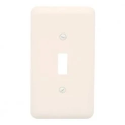 Hampton Bay Declan 1 Gang Toggle Steel Wall Plate - Almond 11 Hampton Bay Declan 1 Gang Toggle Steel Wall Plate - Almond -Hampton Bay Shop almond hampton bay toggle light switch plates 935talhb 31 1000