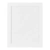 Hampton Bay Avondale Shaker Alpine White Quick Assemble Plywood Cabinet Decorative End Panel (24 in W x 30 in H x 0.75 in D)