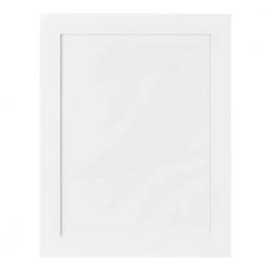 Hampton Bay Avondale Shaker Alpine White Quick Assemble Plywood Cabinet Decorative End Panel (24 in W x 30 in H x 0.75 in D)