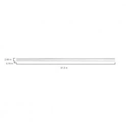 Hampton Bay Avondale Shaker Alpine White Quick Assemble Plywood Kitchen Shaker Crown Molding (91.5 in x 2.75 in x 0.65 in) -Hampton Bay Shop alpine white hampton bay kitchen cabinet moulding scm 4f 1000