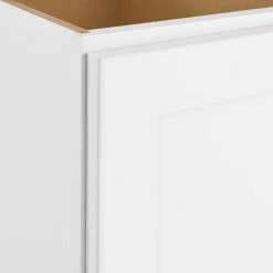 Hampton Bay Avondale Shaker Alpine White Quick Assemble Plywood 18in Base Cabinet with Pull-Out Trash Can (18inW x 24inD x 34.5inH) -Hampton Bay Shop alpine white hampton bay ready to assemble kitchen cabinets btr18fh 1d 1000