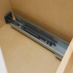 Hampton Bay Avondale Shaker Alpine White Quick Assemble Plywood 18in Base Cabinet with Pull-Out Trash Can (18inW x 24inD x 34.5inH) -Hampton Bay Shop alpine white hampton bay ready to assemble kitchen cabinets btr18fh 66 1000