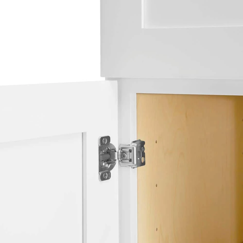 Hampton Bay Avondale Shaker Alpine White Quick Assemble Plywood 18 in Pantry Kitchen Cabinet (18 in W x 84 in H x 24 in D) 6 Hampton Bay Avondale Shaker Alpine White Quick Assemble Plywood 18 in Pantry Kitchen Cabinet (18 in W x 84 in H x 24 in D) - Image 6