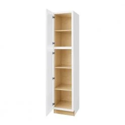 Hampton Bay Avondale Shaker Alpine White Quick Assemble Plywood 18 in Pantry Kitchen Cabinet (18 in W x 84 in H x 24 in D) 11 Hampton Bay Avondale Shaker Alpine White Quick Assemble Plywood 18 in Pantry Kitchen Cabinet (18 in W x 84 in H x 24 in D) -Hampton Bay Shop alpine white hampton bay ready to assemble kitchen cabinets p188424 a0 1000