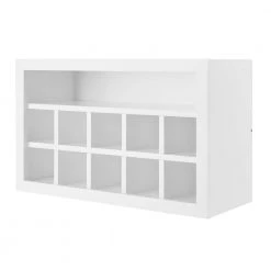 Hampton Bay Avondale Shaker Alpine White Quick Assemble Plywood 30 in Wall Flex Kitchen Cabinet (30 in W x 18 in H x 12 in D)