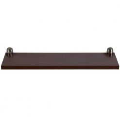 Hampton Bay Benton 30 in. W Floating Shelf in Amber