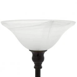 Hampton Bay 71 in. Antique Bronze Floor Lamp with 2 Alabaster Glass Shades 9 Hampton Bay 71 in. Antique Bronze Floor Lamp with 2 Alabaster Glass Shades -Hampton Bay Shop antique bronze hampton bay floor lamps hd11750frabzc 1d 1000