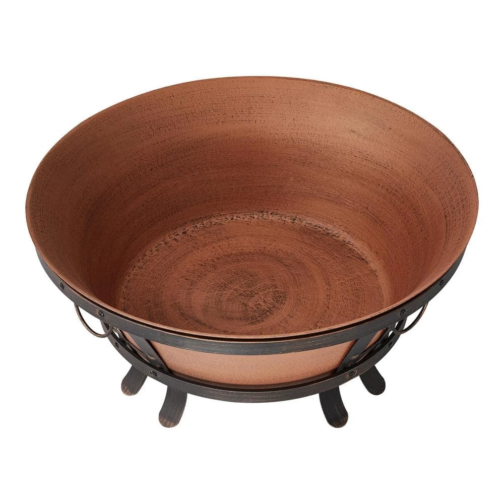 Hampton Bay 34 in. Whitlock Cast Iron Fire Pit 5 Hampton Bay 34 in. Whitlock Cast Iron Fire Pit - Image 5