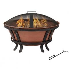 Hampton Bay 34 in. Whitlock Cast Iron Fire Pit 10 Hampton Bay 34 in. Whitlock Cast Iron Fire Pit -Hampton Bay Shop antique bronze hampton bay wood burning fire pits ft 116 40 1000