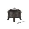 Hampton Bay Quadripod 26 in. Round Fire Pit