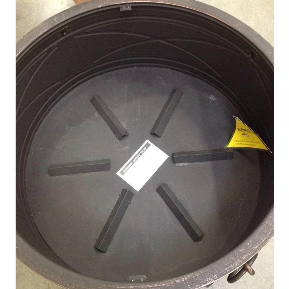 Hampton Bay Quadripod 26 in. Round Fire Pit 3 Hampton Bay Quadripod 26 in. Round Fire Pit - Image 3