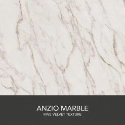 Hampton Bay Wilsonart 8 ft. Laminate Countertop in Textured Anzio Marble with Waterfall Edge -Hampton Bay Shop anzio marble hampton bay laminate countertops 011312010895037 4f 1000
