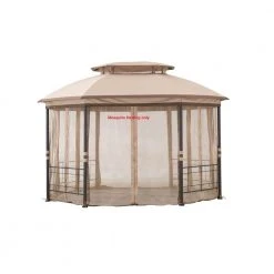 Hampton Bay Seagrove Replacement Mosquito Netting for Octagonal Gazebo