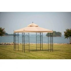 Hampton Bay 10 ft. x 10 ft. Outdoor Patio Arrow Gazebo