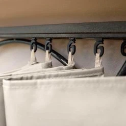 Hampton Bay Palantine 10.5 ft. x 10.5 ft. Tan Soft Top Gazebo 10 Hampton Bay Palantine 10.5 ft. x 10.5 ft. Tan Soft Top Gazebo -Hampton Bay Shop beige hampton bay gazebos sy21020501a c 4f 1000