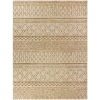 Hampton Bay Beige 9 ft. x 12 ft. Global Indoor/Outdoor Area Rug