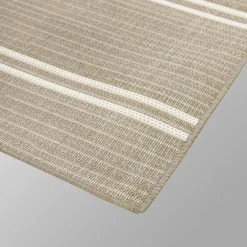 Hampton Bay Broken Stripe Beige 8 ft. x 10 ft. Indoor/Outdoor Area Rug 7 Hampton Bay Broken Stripe Beige 8 ft. x 10 ft. Indoor/Outdoor Area Rug -Hampton Bay Shop beige hampton bay outdoor rugs 3105605 4f 1000