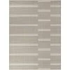 Hampton Bay Broken Stripe Beige 8 ft. x 10 ft. Indoor/Outdoor Area Rug