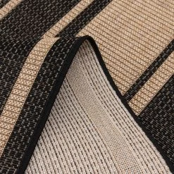 Hampton Bay Black and Brown 8 ft. x 10 ft. Border Indoor/Outdoor Area Rug -Hampton Bay Shop black brown hampton bay outdoor rugs 1746ui80hcm106i 1d 1000