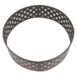 Hampton Bay 30 in. Steel Fire Ring with Lattice Pattern in Black -Hampton Bay Shop black hampton bay accessories ofw279fr a0 1000