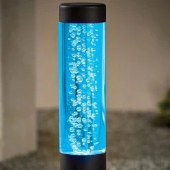 Hampton Bay Andalusia Low Voltage Black 40 Lumens Color Changing Integrated LED Bollard Light with Remote -Hampton Bay Shop black hampton bay bollard lights 62909 44 1000