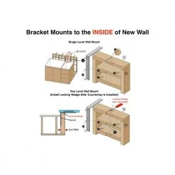 Hampton Bay 10 in. L Black Steel Low Profile Adjustable Countertop Island Support Bracket 14 Hampton Bay 10 in. L Black Steel Low Profile Adjustable Countertop Island Support Bracket -Hampton Bay Shop black hampton bay countertop brackets lpab010 44 1000