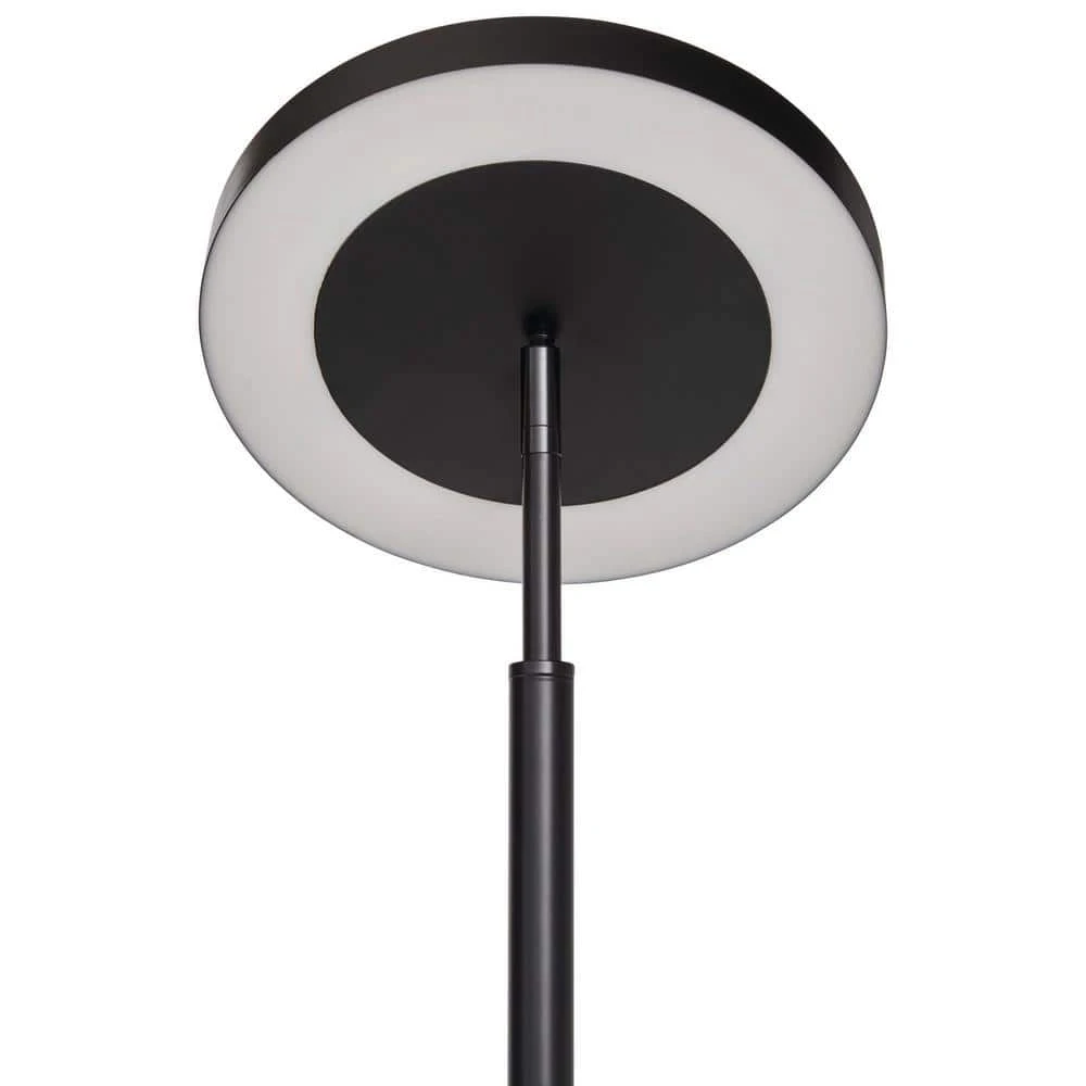 Hampton Bay 71.65 in. Black LED Floor Lamp 4 Hampton Bay 71.65 in. Black LED Floor Lamp - Image 4