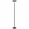 Hampton Bay 71.65 in. Black LED Floor Lamp