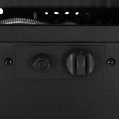 Hampton Bay 30 in. Outdoor Steel Propane Black Gas Fire Pit Table -Hampton Bay Shop black hampton bay gas fire pits gft 61358 44 1000