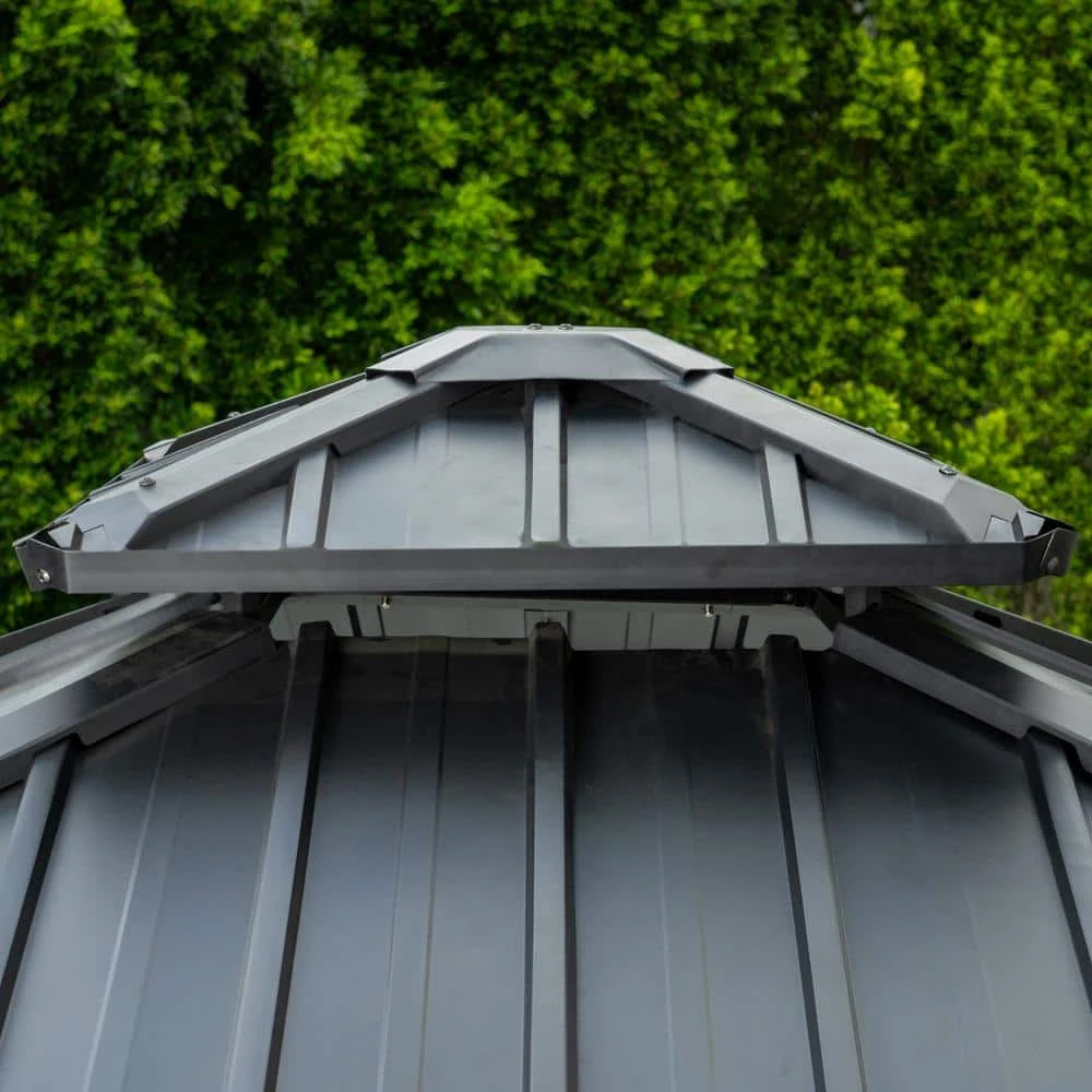 Hampton Bay 12 ft. x 12 ft. Lorston Gazebo Outdoor Patio Replacement Netting 8 Hampton Bay 12 ft. x 12 ft. Lorston Gazebo Outdoor Patio Replacement Netting - Image 8