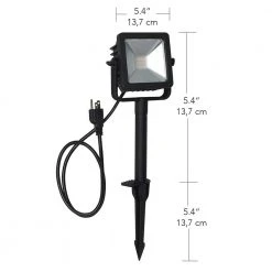 Hampton Bay Plug-In Black Outdoor Integrated LED Landscape Flood Light 10 Hampton Bay Plug-In Black Outdoor Integrated LED Landscape Flood Light -Hampton Bay Shop black hampton bay landscape flood lights g09457 40 1000