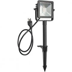 Hampton Bay Plug-In Black Outdoor Integrated LED Landscape Flood Light 15 Hampton Bay Plug-In Black Outdoor Integrated LED Landscape Flood Light -Hampton Bay Shop black hampton bay landscape flood lights g09457 4f 1000