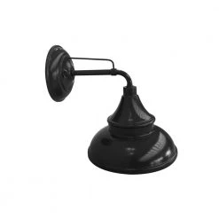 Hampton Bay Black Outdoor Barn Light Wall Mount Sconce -Hampton Bay Shop black hampton bay outdoor sconces ew10139bk a0 1000