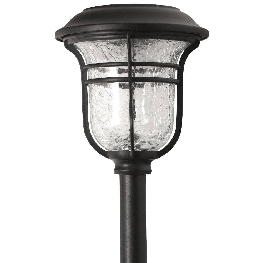 Hampton Bay Jefferson Solar 10 Lumens Black Integrated LED 3000K Warm White Landscape Path Light (10-Pack); Weather/Rust Resistant 6 Hampton Bay Jefferson Solar 10 Lumens Black Integrated LED 3000K Warm White Landscape Path Light (10-Pack); Weather/Rust Resistant - Image 6