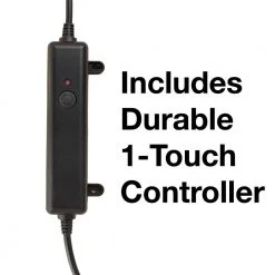 Hampton Bay Outdoor/Indoor 24 ft. Smart Hubspace Plug-in Edison Bulb RGBW Color Changing LED String Light (12-Bulb) -Hampton Bay Shop black hampton bay smart outdoor lighting hb 10521 hs c3 1000