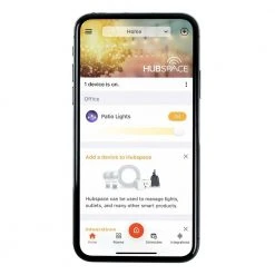 Hampton Bay Outdoor/Indoor 24 ft. Smart Hubspace Plug-in Edison Bulb RGBW Color Changing LED String Light (12-Bulb) -Hampton Bay Shop black hampton bay smart outdoor lighting hb 10521 hs fa 1000