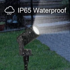 Hampton Bay Low Voltage Black LED Spotlight with Smart Hubspace App Control (3-Pack) -Hampton Bay Shop black hampton bay smart outdoor lighting l08557 1f 1000