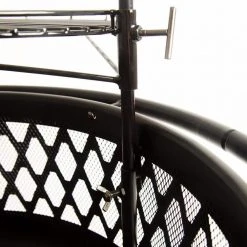 Hampton Bay Piedmont 30 in. Steel Fire Pit in Black with Poker -Hampton Bay Shop black hampton bay wood burning fire pits ofw992ra 4f 1000