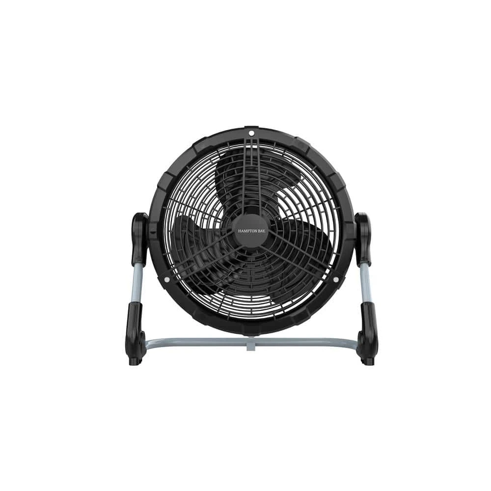 Hampton Bay 12 in. Rechargeable DC Misting HV Floor Fan 1 Hampton Bay 12 in. Rechargeable DC Misting HV Floor Fan