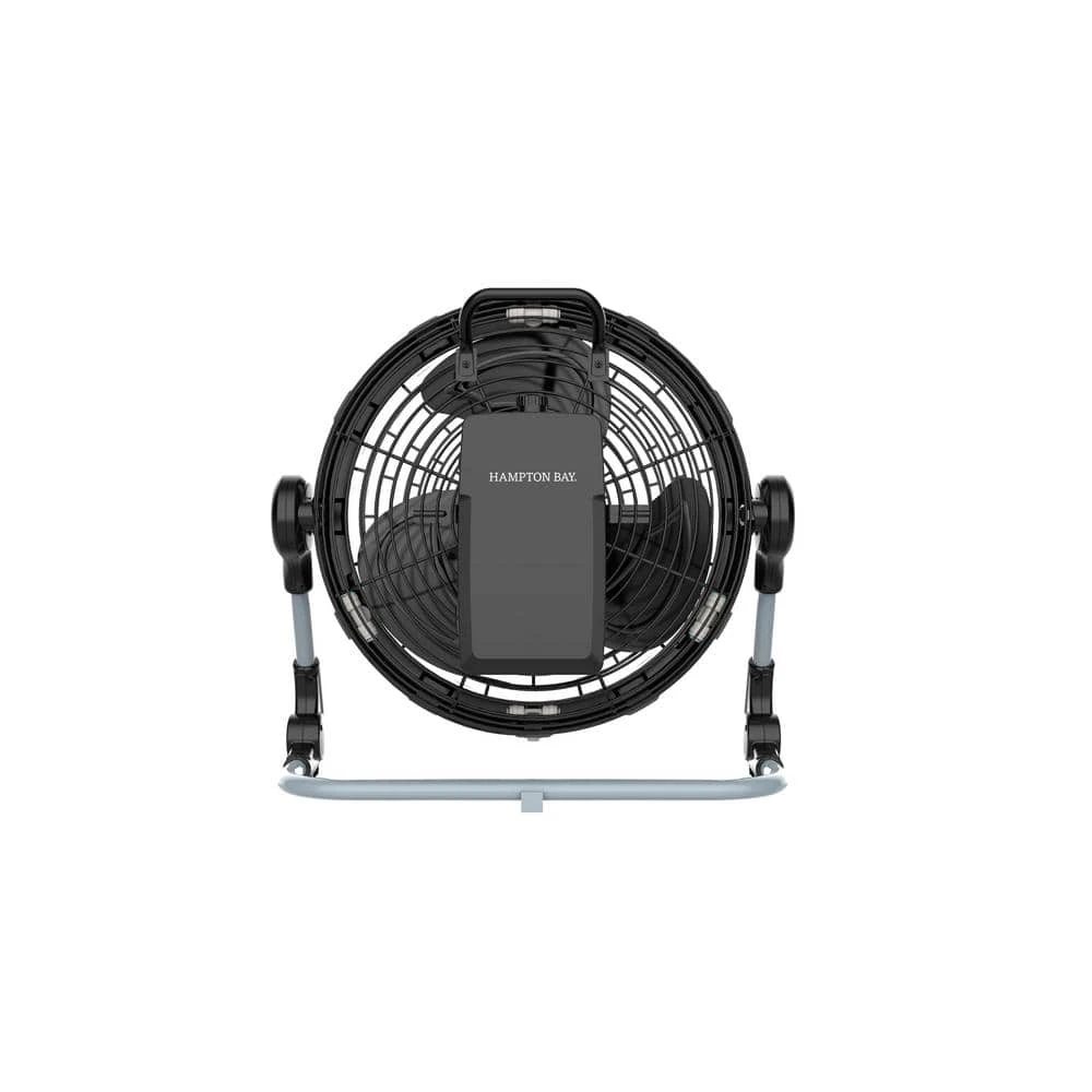 Hampton Bay 12 in. Rechargeable DC Misting HV Floor Fan 2 Hampton Bay 12 in. Rechargeable DC Misting HV Floor Fan - Image 2