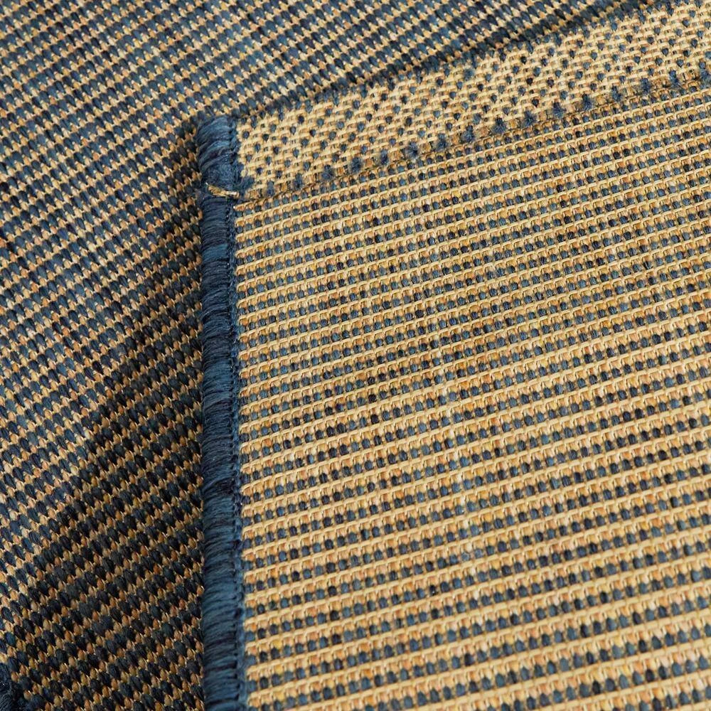 Hampton Bay Solid Blue 9 ft. x 12 ft. Indoor/Outdoor Area Rug 6 Hampton Bay Solid Blue 9 ft. x 12 ft. Indoor/Outdoor Area Rug - Image 6